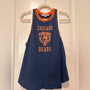 NFL Chicago Bears Blue and Orange Tank Top